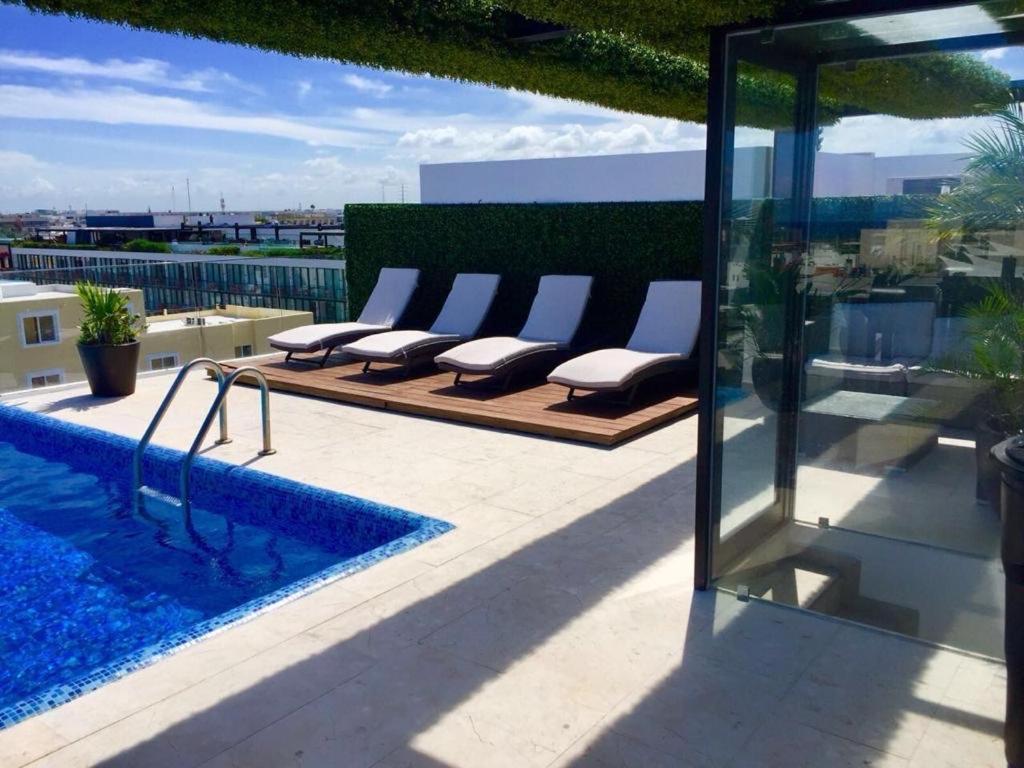 Luxury 5Th Avenue Menesse 32 Lägenhet Playa del Carmen Exteriör bild